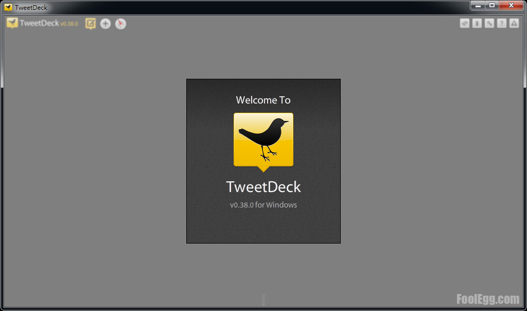 TweetDeck 載入中